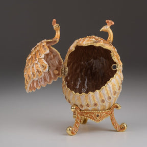 Keren Kopal Gold Peacocks Faberge Egg Easter Egg 331.50