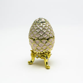 Golden Pink Faberge Egg Easter Egg Keren Kopal