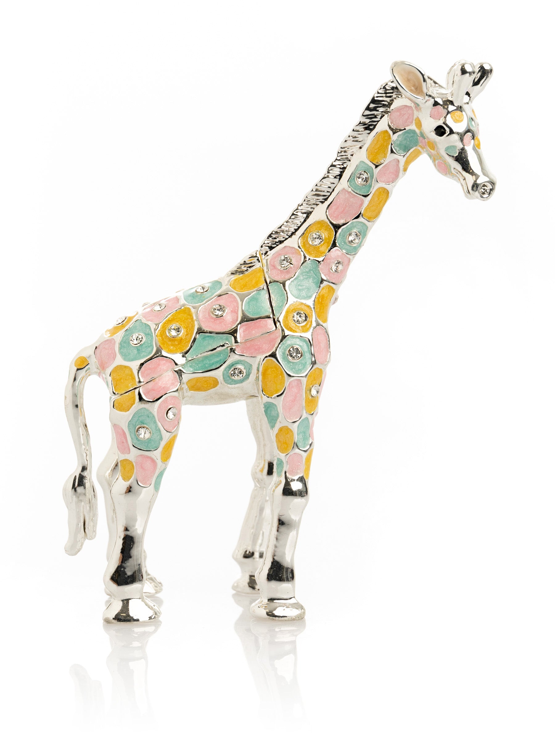 Colorful Giraffe Trinket Box