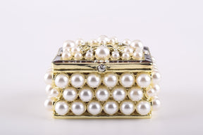 Keren Kopal Gold Box with Pearls  66.50