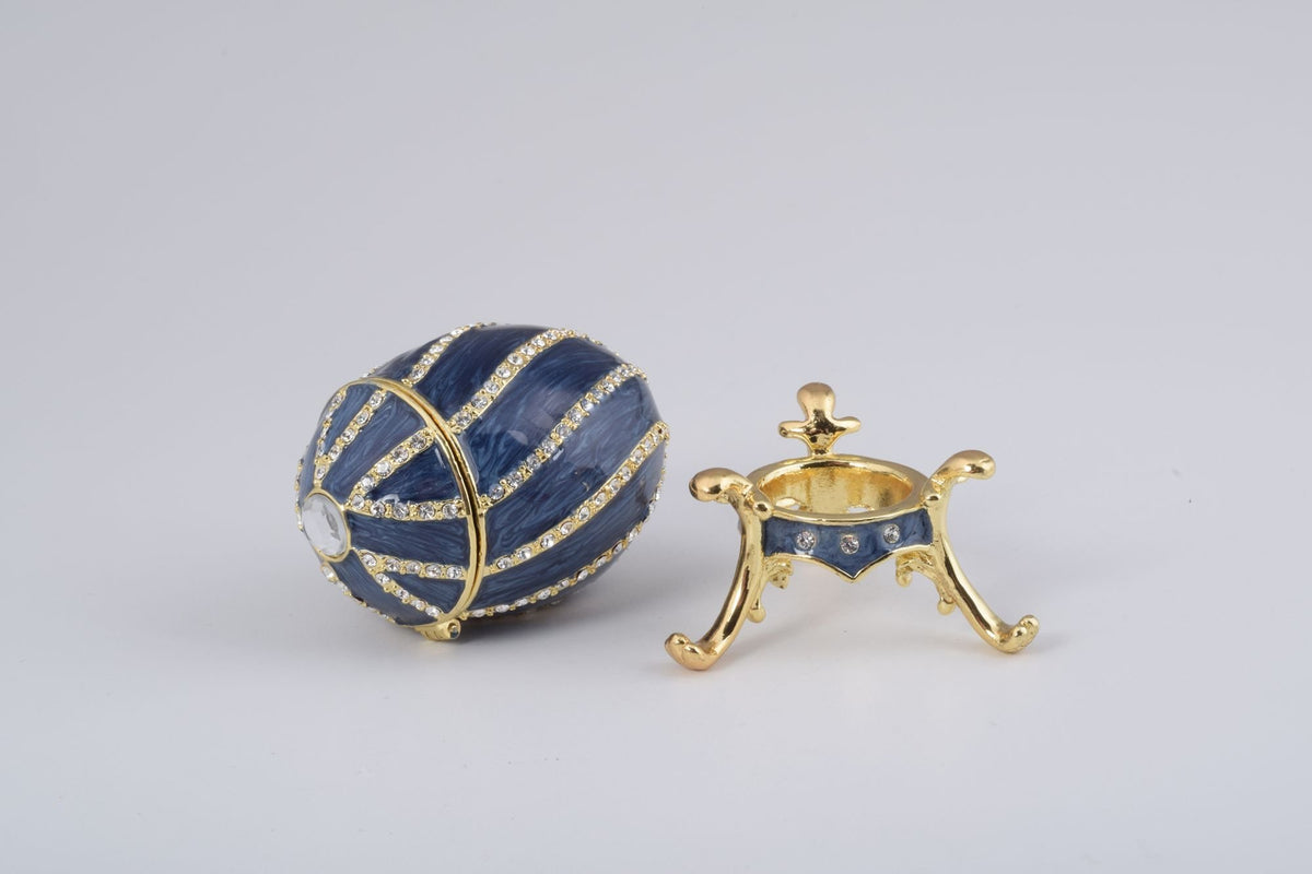 Keren Kopal Gold & Blue Faberge Egg  62.25