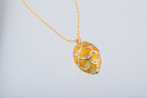 Keren Kopal Gold & Yellow Egg Pendant Necklace  39.00