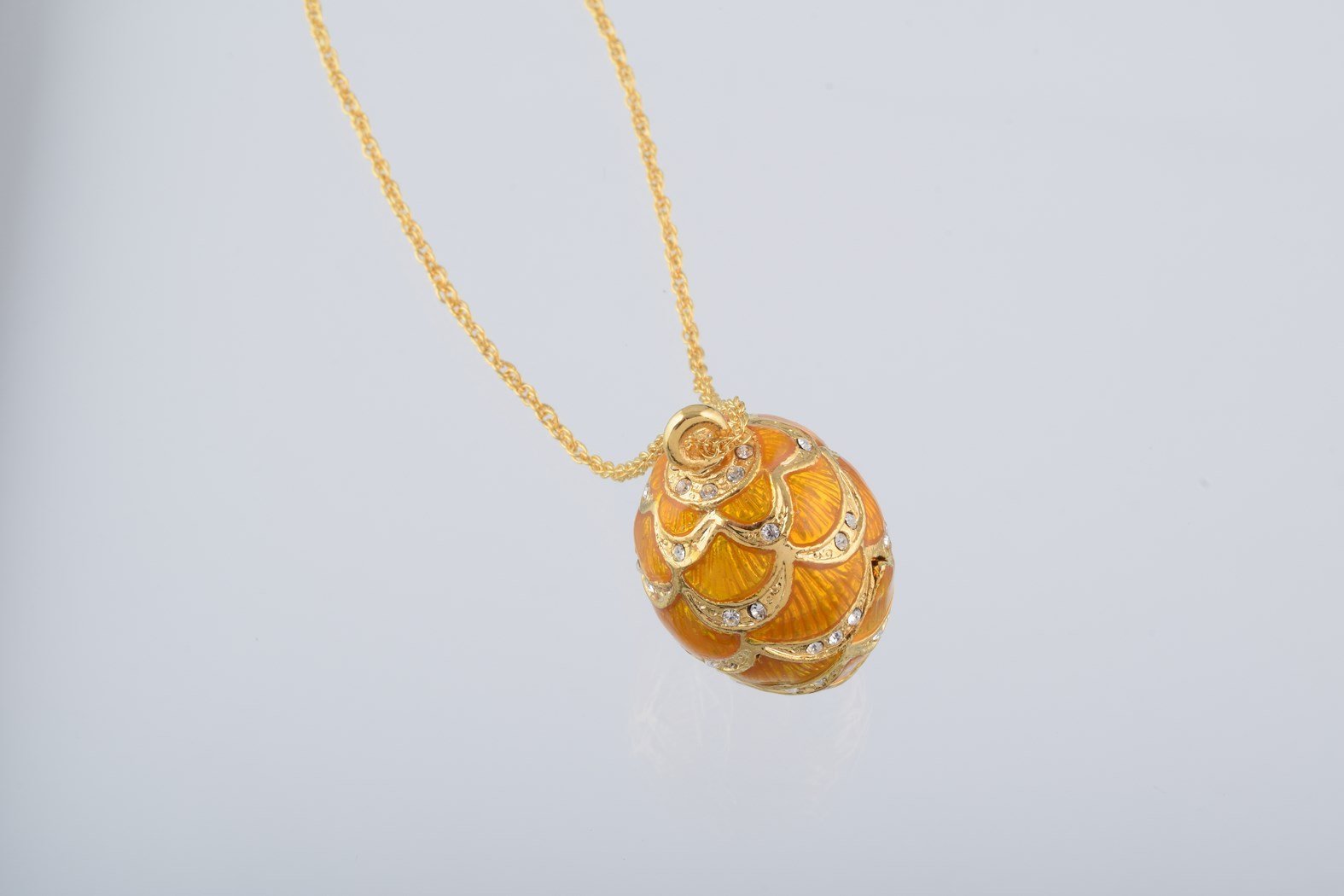 Keren Kopal Gold & Yellow Egg Pendant Necklace  39.00