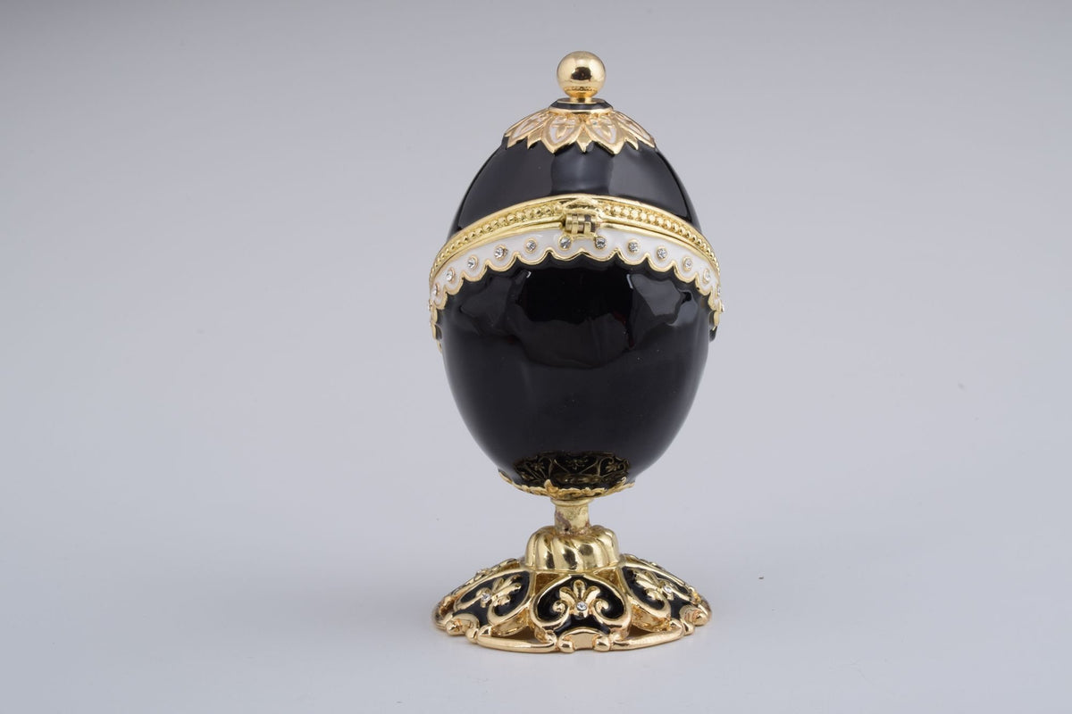 Keren Kopal Golden Black Royal Faberge Egg  86.50