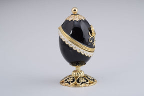 Keren Kopal Golden Black Royal Faberge Egg  86.50