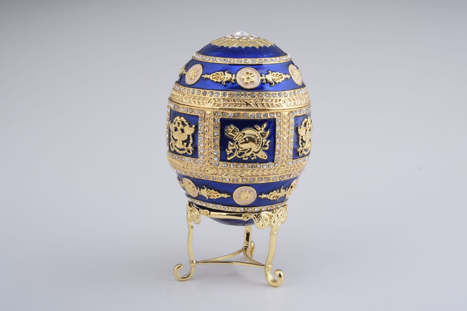 Keren Kopal Golden Blue Faberge Egg  174.00