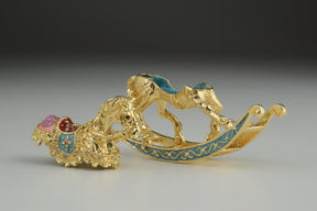 Keren Kopal Golden Rocking Horse  54.00