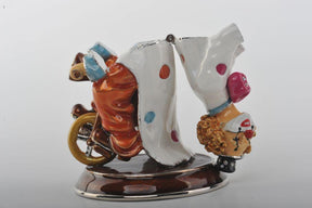 Keren Kopal Happy Circus Clown on Unicycle  89.00