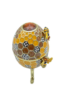 Beehive Egg with Bees