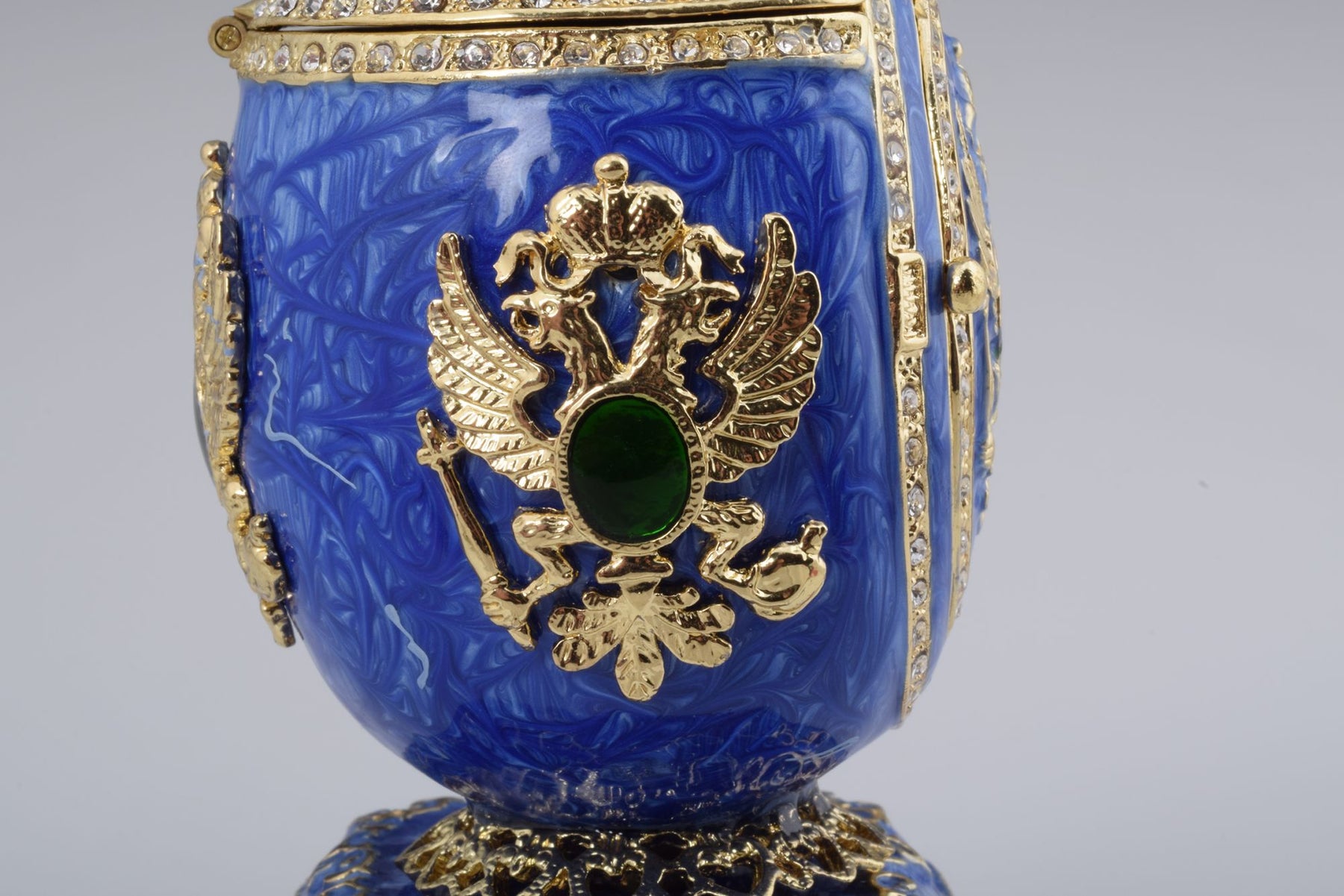 Blue Royal Faberge Egg