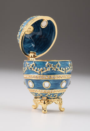 Blue Faberge Egg