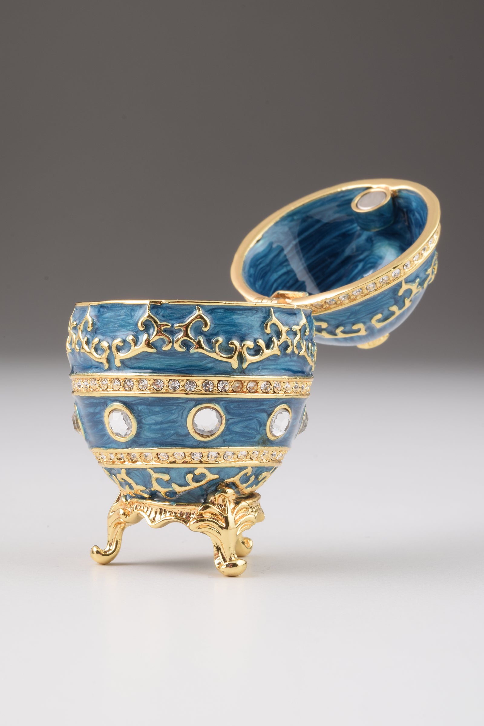 Blue Faberge Egg