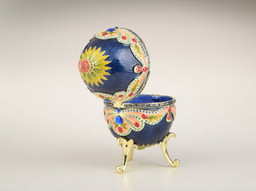 Keren Kopal Blue Colorful Russian Egg