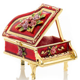 Keren Kopal Red Piano Trinket Box