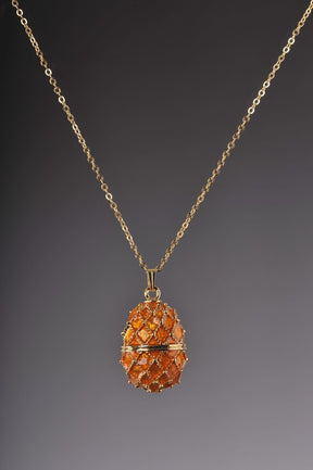 Keren Kopal Orange Egg Pendant Necklace Pendant 36.00