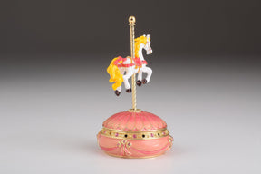 Keren Kopal Pink Wind up Musical Carousel  86.50