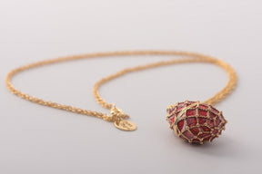 Keren Kopal Red Egg Pendant Necklace  39.00