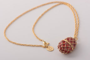 Keren Kopal Red Egg Pendant Necklace  39.00