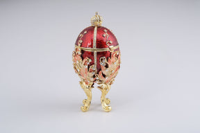 Keren Kopal Red Majestic Faberge Egg  151.50