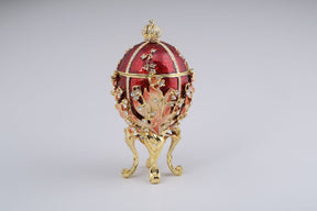 Keren Kopal Red Majestic Faberge Egg  151.50