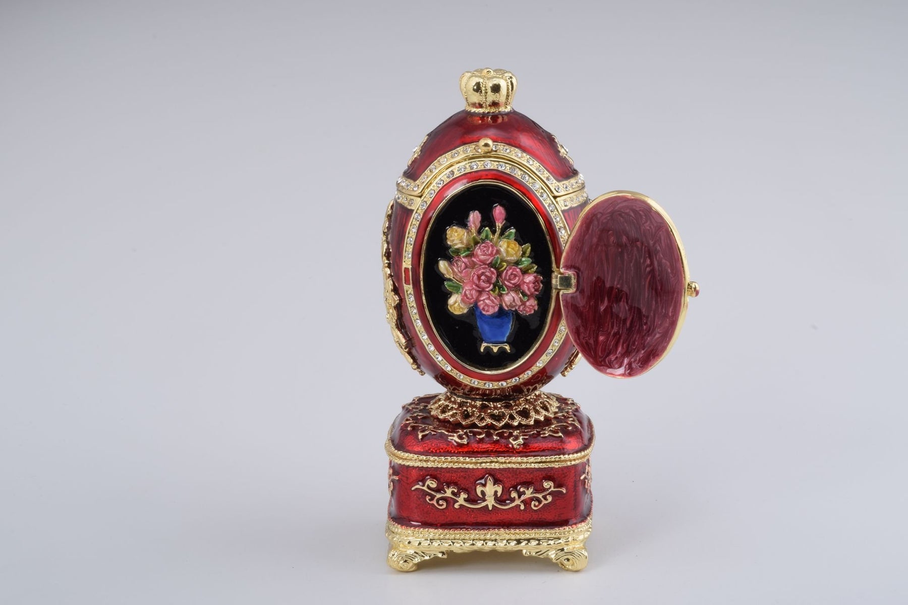 Keren Kopal Red Royal Faberge Egg  154.00