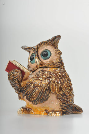 Keren Kopal Sophisticated Owl with a Book  87.75