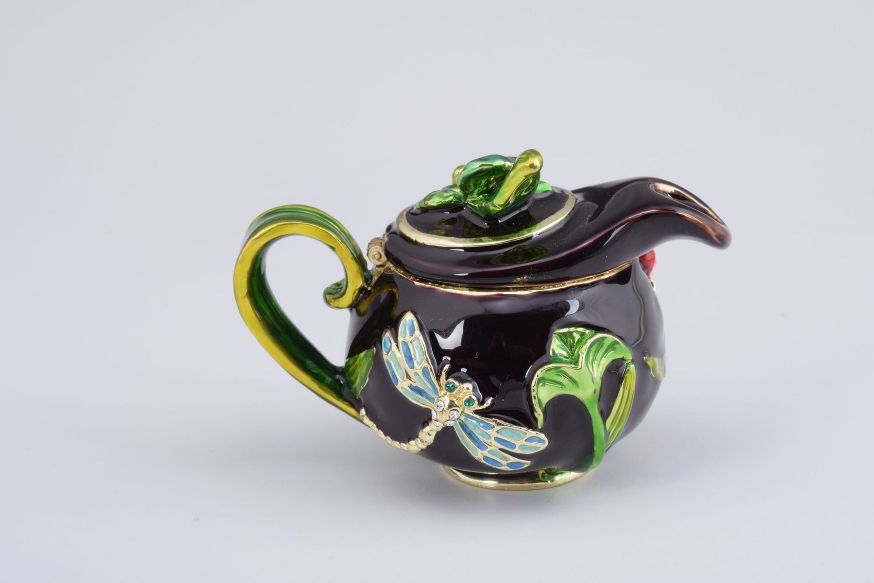 Keren Kopal Teapot Decorated with a Ladybug and a Dragonfly  57.75