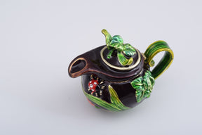 Keren Kopal Teapot Decorated with a Ladybug and a Dragonfly  57.75