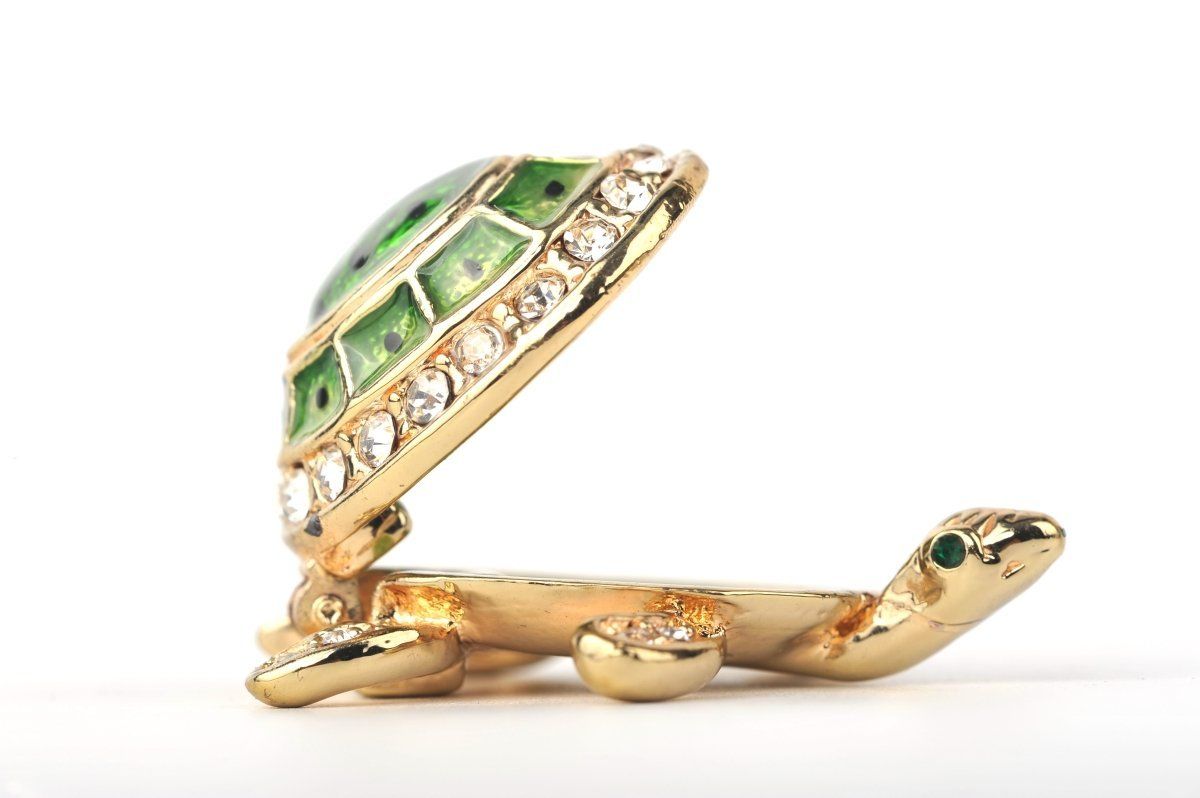 Tiny Green & Gold Sea Turtle  Keren Kopal