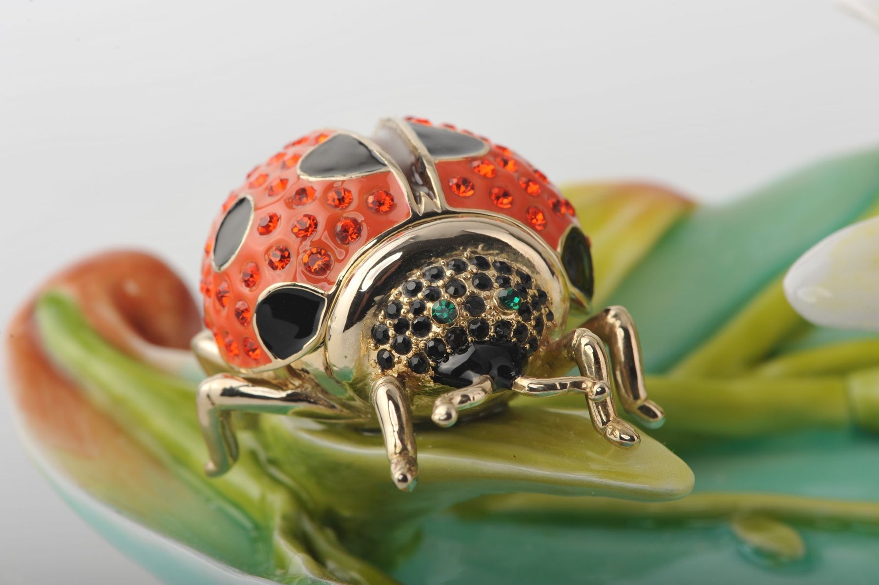 Keren Kopal Trinket Plate with Ladybug  215.00