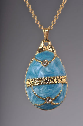 Keren Kopal Turquoise Egg Pendant Necklace  37.00