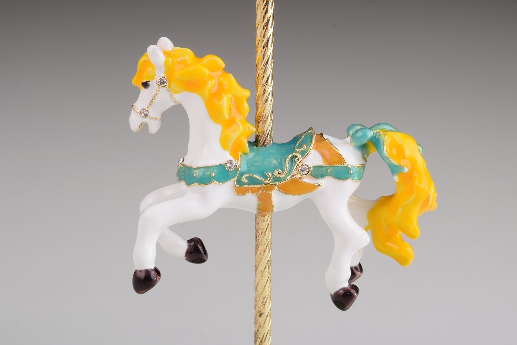 Keren Kopal Turquoise Wind up Music Carousel  86.50