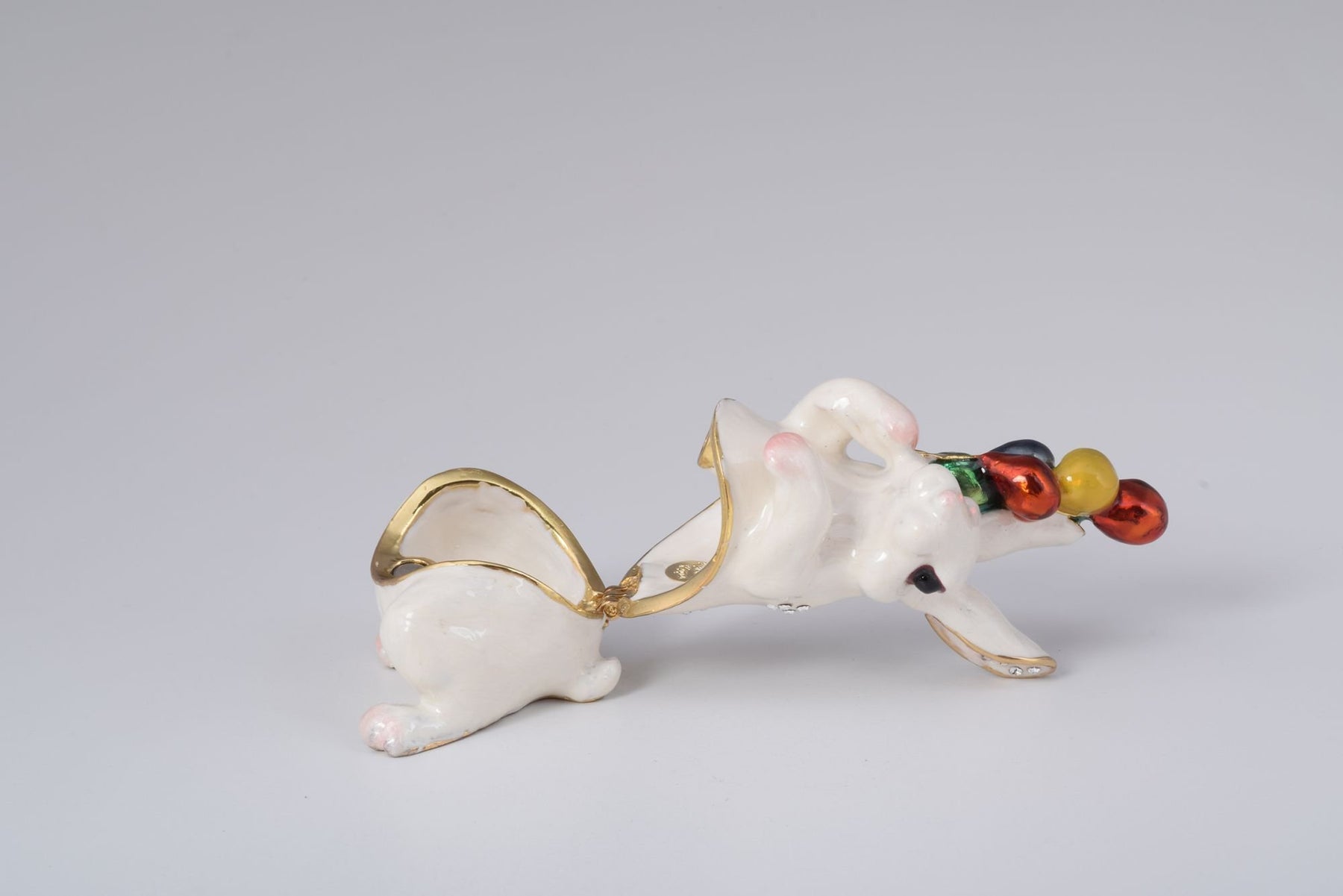 Keren Kopal White Rabbit with Colorful Baloons