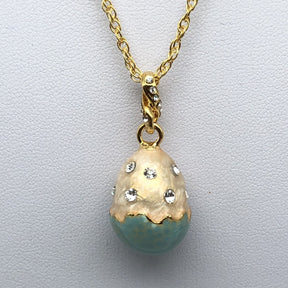 Turquoise Egg Pendant Necklace jewelry Keren Kopal