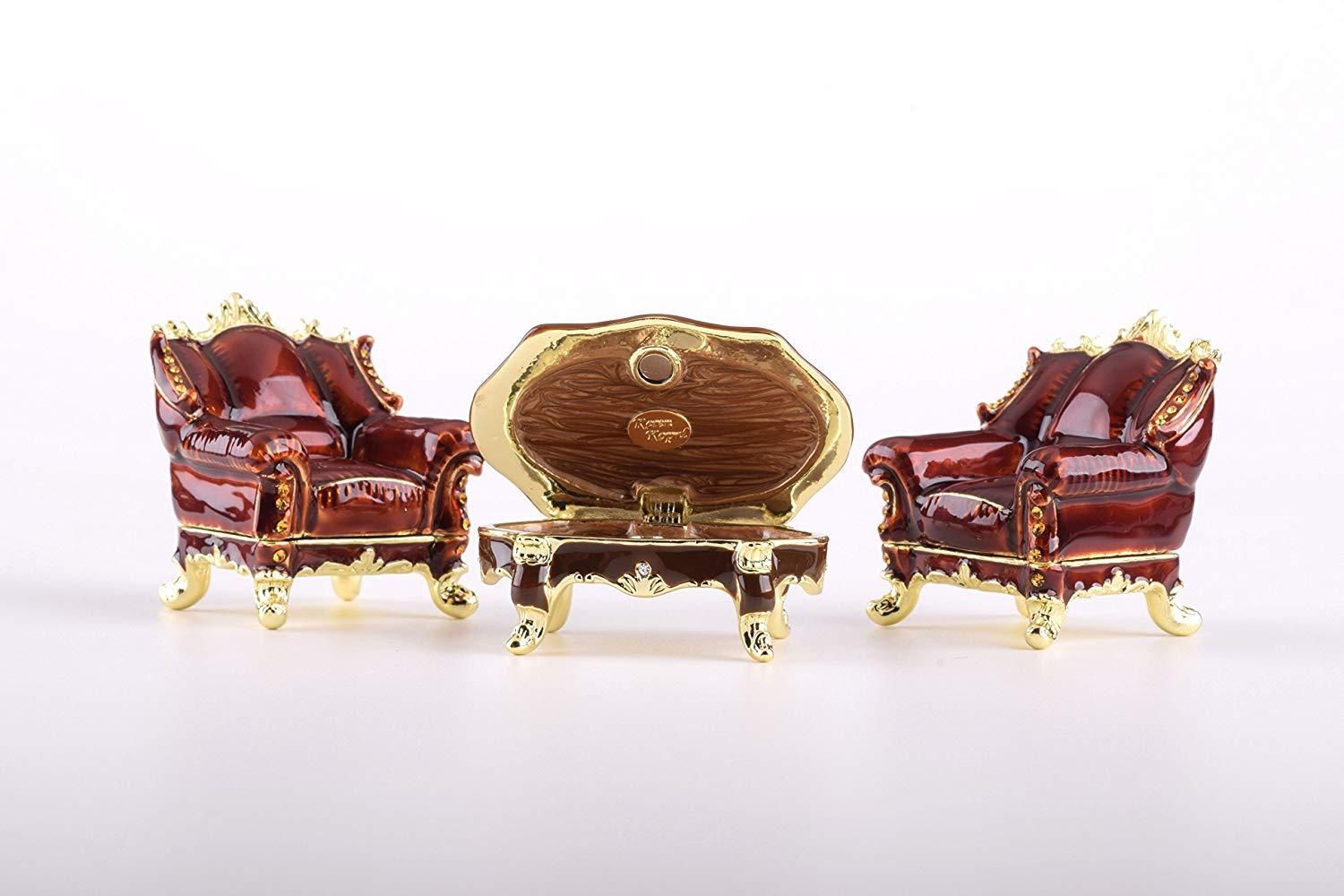 Chairs and Table trinket box Keren Kopal