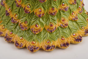 Keren Kopal Colorful Peacock on Crystal Ball