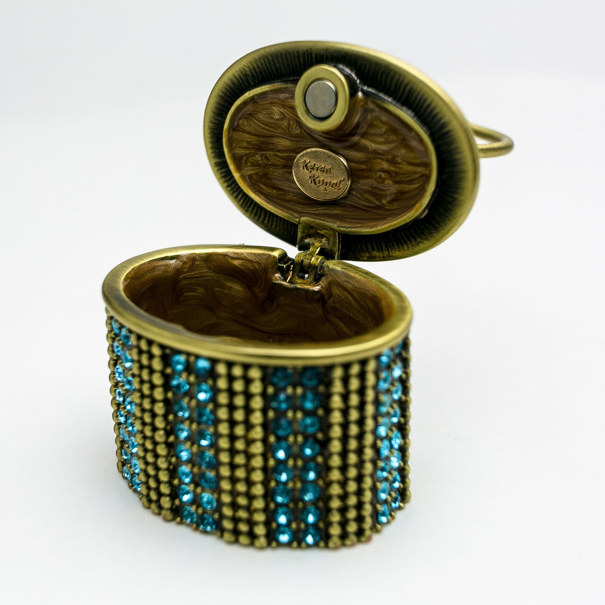 Decorated Handbag trinket box Keren Kopal