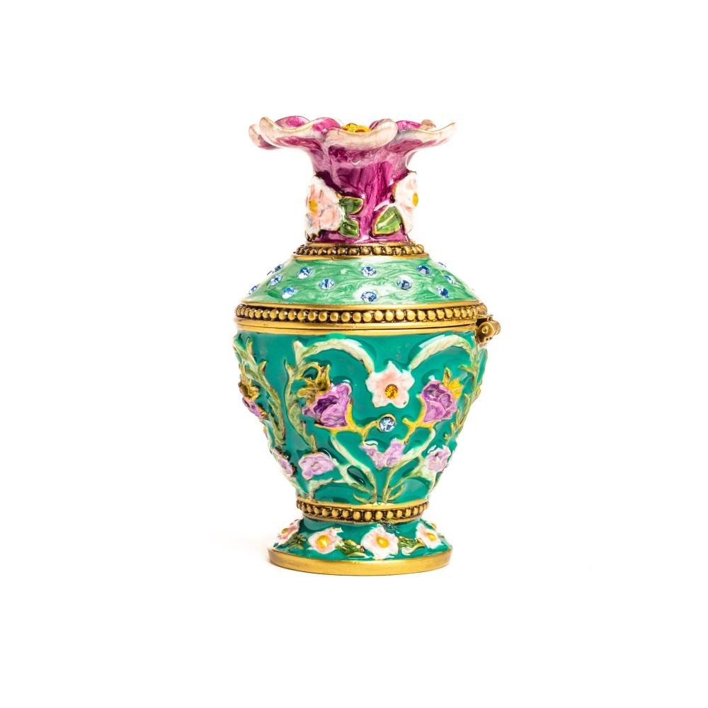 Green Vase Trinket Box trinket box Keren Kopal