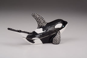 Orca Whale trinket box Keren Kopal